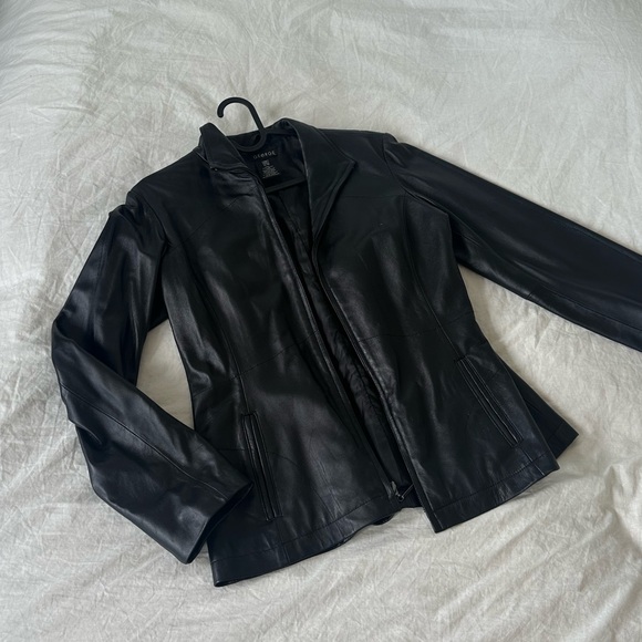 George Jackets & Blazers - 100% learher lining vintage women’s leather coat